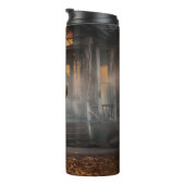 Boxer Halloween Beängstigend Thermosbecher (Nach rechts gedreht)