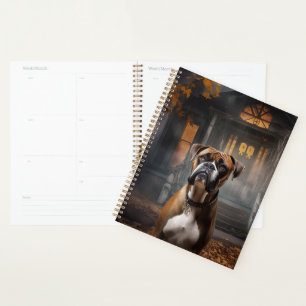Boxer Halloween Gruselig Planer