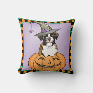 Boxer Halloween Kissen