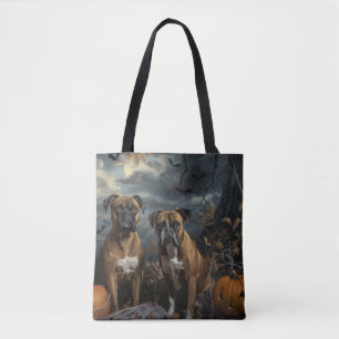 Boxer Halloween Night Doggy Delight Tasche