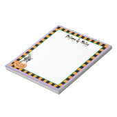 Boxer Halloween Notizblock (Rotiert)
