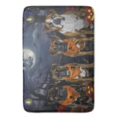 Boxer Halloween Spooky Badematte (Vorderseite Vertikal)