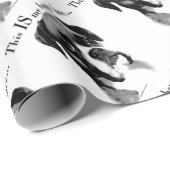 Boxer Happy Face Geschenkpapier (Rolleneckpunkt)