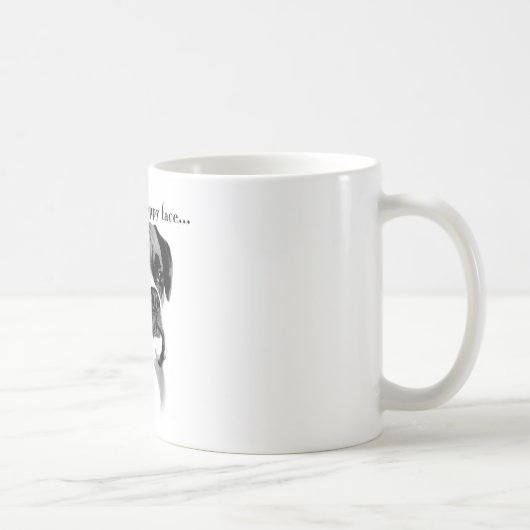 Boxer Happy Face Kaffeetasse (Rechts)
