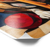 Boxer Harmony: Eine digitale Ode an Kandinskys Kan Fotodruck (Ecke)