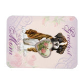 Boxer Heart Mama Magnet (Horizontal)