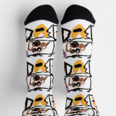 Boxer hearts socken (Oben)