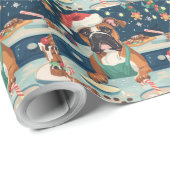 Boxer Holiday Baking: Festliche Weihnachten Geschenkpapier (Rolleneckpunkt)