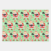 Boxer Holiday Geschenkpapier Set (Vorderseite)