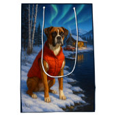 Boxer Holiday  Mittlere Geschenktüte (Rückseite)