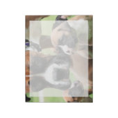 Boxer - Hubschrauber-Mama Notizblock (Rotiert)