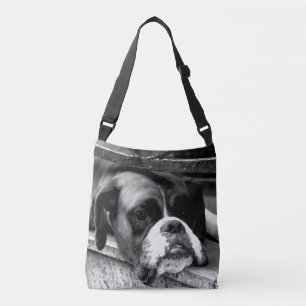 Boxer Hund auf der Windows-bagcb arc2 Tragetaschen Mit Langen Trägern