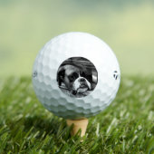 Boxer Hund auf Windows tmtp5 gbcnm Golfball (Insitu T-Shirt)