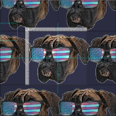 Boxer Hund Custom Fabric Stoff (Kachel)