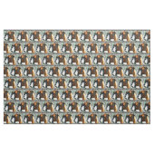 Boxer Hund Custom Fabric Stoff (Fat Quarter (45,7 x 55,9 cm))