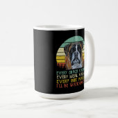 Boxer Hund Funny Mama Vater Jeden Snack, den Sie m Kaffeetasse (VorderseiteRechts)