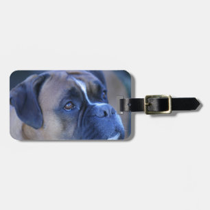 Boxer-Hund Gepäckanhänger