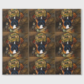 Boxer Hund Geschenkpapier (Flach)