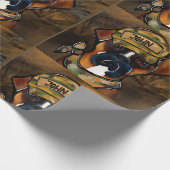 Boxer Hund Geschenkpapier (Ecke)