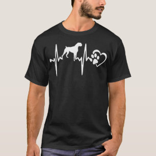 BOXER HUND HEARTBEAT  T-Shirt