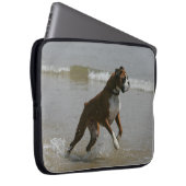 Boxer-Hund im Wasser Laptopschutzhülle (Vorne Rechts)