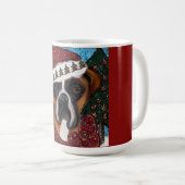 Boxer Hund Kaffeetasse (VorderseiteRechts)