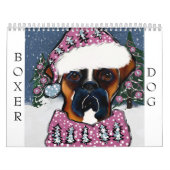Boxer Hund Kalender (Titelbild)