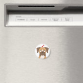 Boxer-Hund-Magnet, Boxer-Hund-Geschenk, Geschenk f Magnet (In Situ (Geschirrspüler))