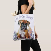 Boxer Hund Mama Floral Tasche (Von Nahem)