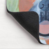 Boxer-Hund-Mauspad Mousepad (Ecke)