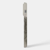 Boxer Hund mit Butterfly Gentle Encounter iPhone Hülle (Linke Seite)