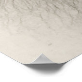 Boxer Hund mit Butterfly Gentle Encounter Poster (Ecke)