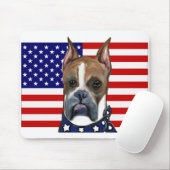 Boxer Hund Mousepad (Mit Mouse)