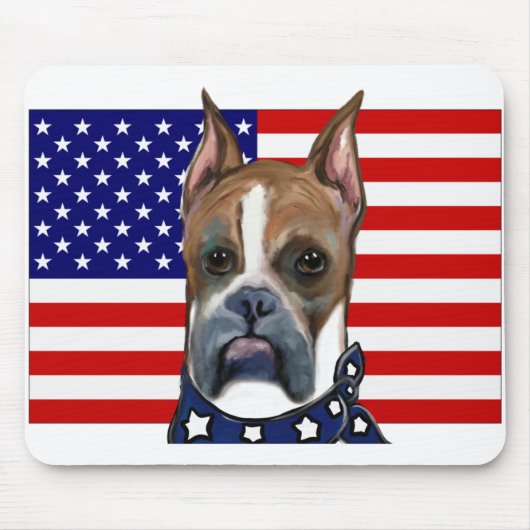 Boxer Hund Mousepad (Vorne)