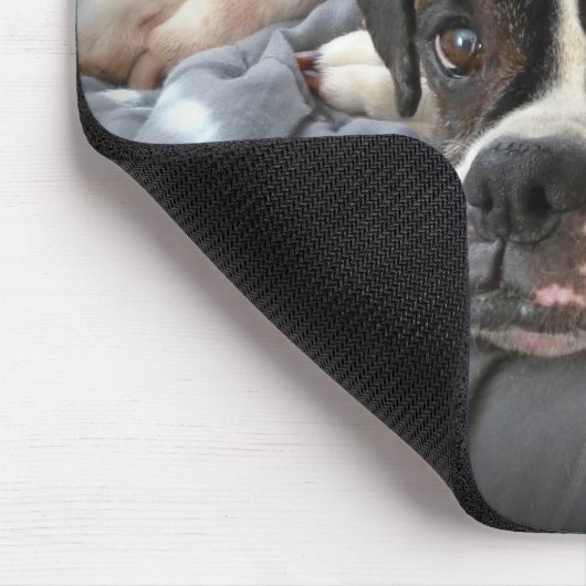Boxer, Hund Mousepad (Ecke)