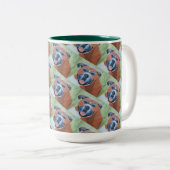 Boxer-Hund Muster Tasse (VorderseiteRechts)