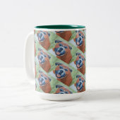 Boxer-Hund Muster Tasse (Vorderseite Links)