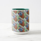 Boxer-Hund Muster Tasse (Mittel)