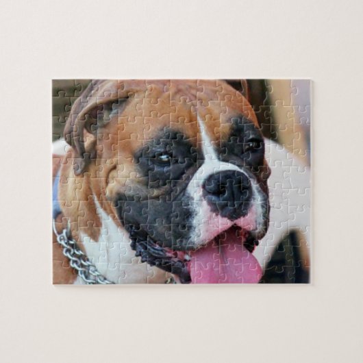 Boxer-Hund Puzzle (Horizontal)