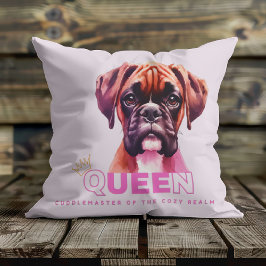 Boxer Hund: Queen Cuddle Master Kissen