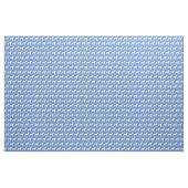 Boxer Hund Silhouette Pet Light Blue Stoff (Yard (91,4 cm))
