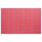 Boxer Hund Silhouette Pet Red Stoff (Yard (91,4 cm))