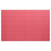Boxer Hund Silhouette Pet Red Stoff (Yard (91,4 cm))