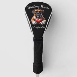 Boxer Hund stehlen immer wieder Herz Golf Headcover