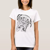 Boxer-Hund T-Shirt (Vorderseite)