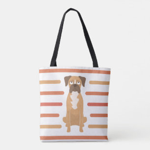 Boxer-Hund-Tasche, Strandtasche, Einkaufstasche Tasche