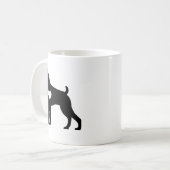 Boxer-Hund-Tasse Geschenk Kaffeetasse (Vorderseite Links)