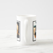 Boxer Hund Vater Custom Pet Foto Porzellantasse (Rückseite)