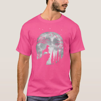 Boxer Hund Vollmond am Abend - Hundebesitzer Box T-Shirt