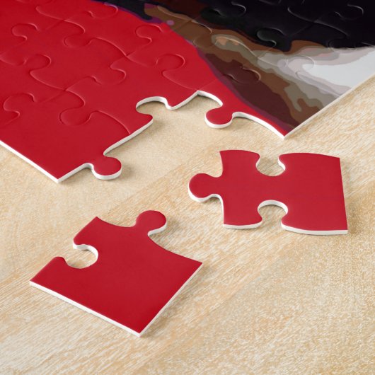 Boxer-Hündchen Puzzle (Seite)